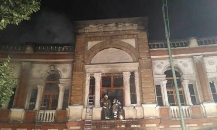 آتش‌سوزی در میدان تاریخی حسن‌آباد