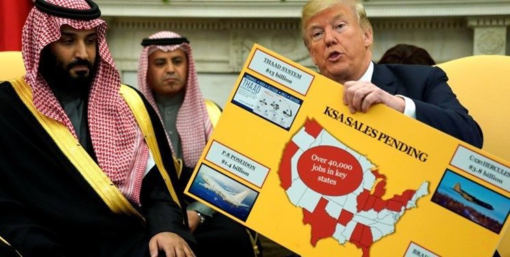 ترامپ قطعنامه‌های منع فروش سلاح به عربستان سعودی را وتو کرد