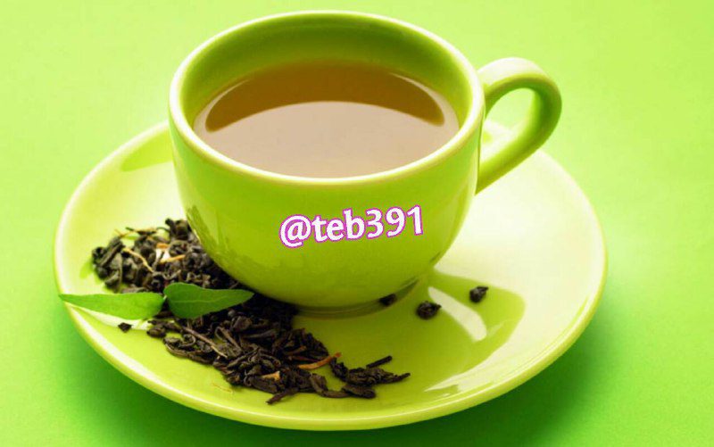 چای سبز و سیاه و یا گل گاوزبان