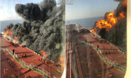 حمله به دو نفتکش در دریای عمان