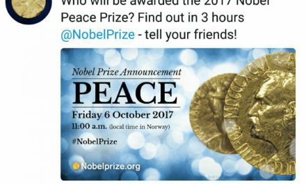 اطلاعیه مرکز اعطای جایزه صلح نوبل