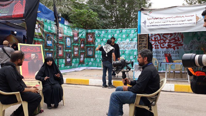 غرفه ی انجمن شهید آنیلی