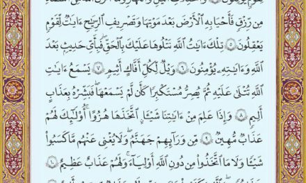 متن عربی صفحه ۴۹۹ سوره مبارک