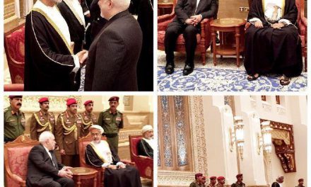 ديدار ظريف با سلطان جديد عمان