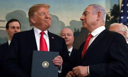 ترامپ در دیدار با نتانیاهو