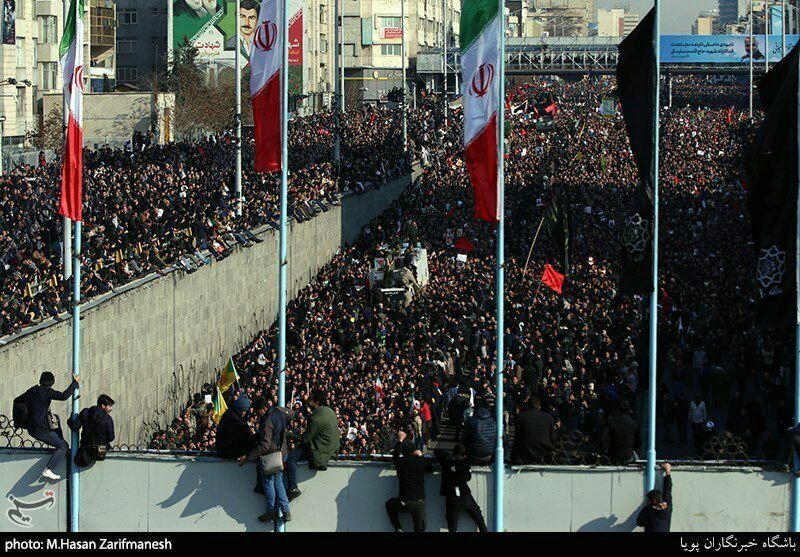 ۷ میلیون تهرانی در مراسم ود
